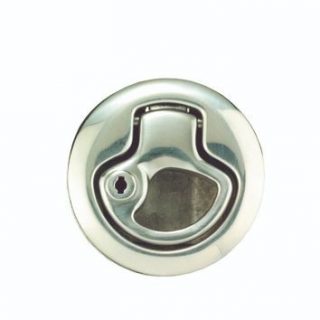Lift Flush Latch with locking SS 316 Penarik Laci Kapal 80265