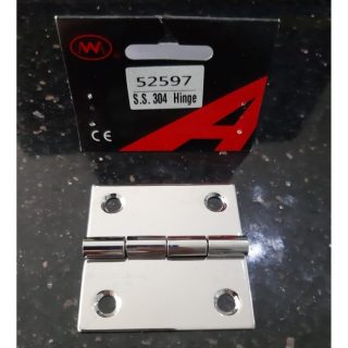 S.S 304 HINGE 51mm x 51mm- 52597