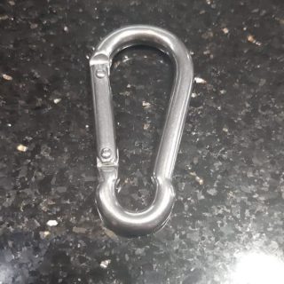 SECURITY SAFETY SNAP HOOK uk 60 mm SS 304 55071
