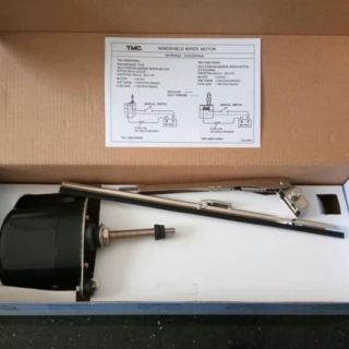 Wiper Motor 1 Set 11 inch Pembersih Kaca Aksesoris Kapal 10120-11-12