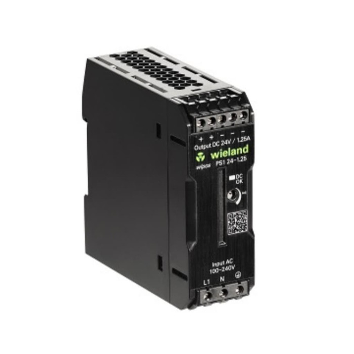PS1 24-2.5 WIPOS Power Supply Wieland 24VDC 2.5A (60W)