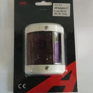 Lampu Kapal - LED Navigation Light White Housing - Red 00121-WLD