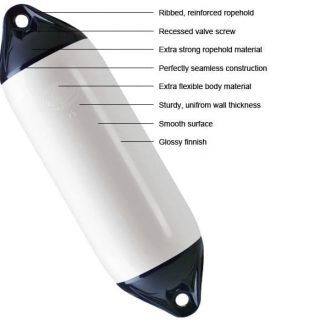 Polyform Fender F3 Pelampung Pelabuhan Yacht Perahu Kapal