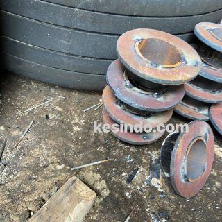 ring sepatu pad eye plate untuk dapra ban tyre fender ban pesawat